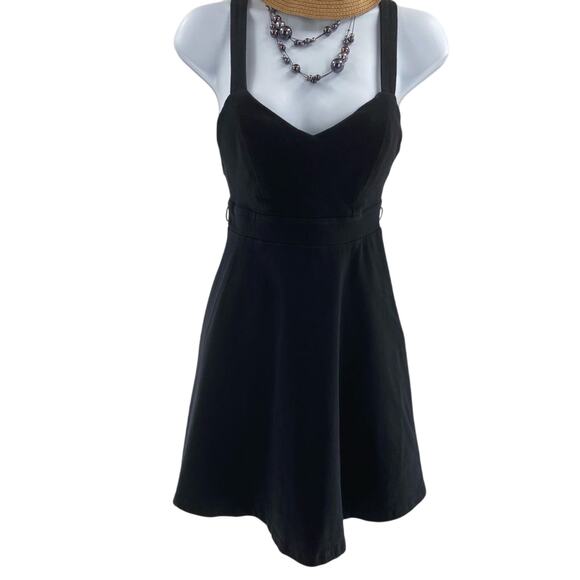 Candie's XS cross back Black Dress - Picture 4 of 8
